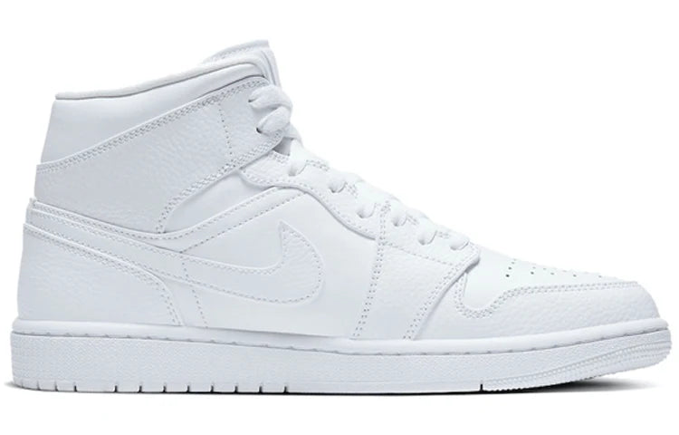 Air Jordan 1 Mid 'Triple White'