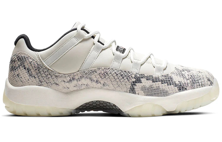Air Jordan 11 Retro Low 'Light Bone Snakeskin'