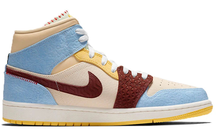Air Jordan 1 Mid SE x Maison Chateau Rouge 'Fearless'