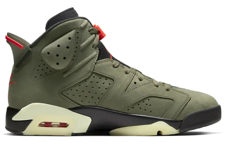 Air Jordan 6 Retro x Travis Scott 'Olive'