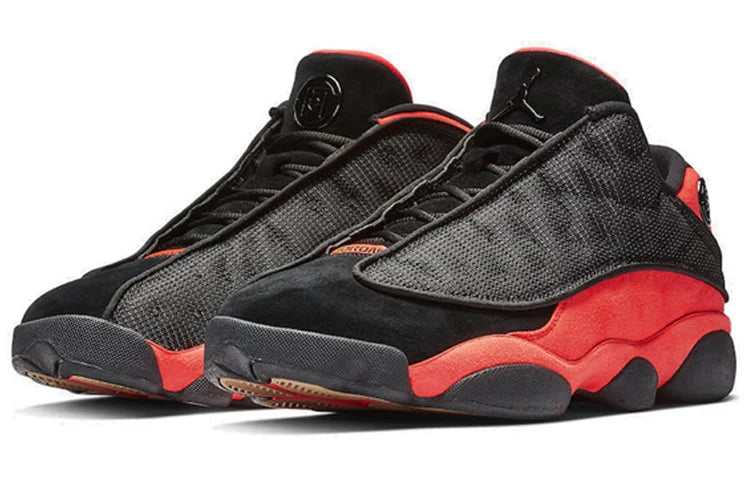 Air Jordan 13 Retro Low x CLOT 'Black Red'