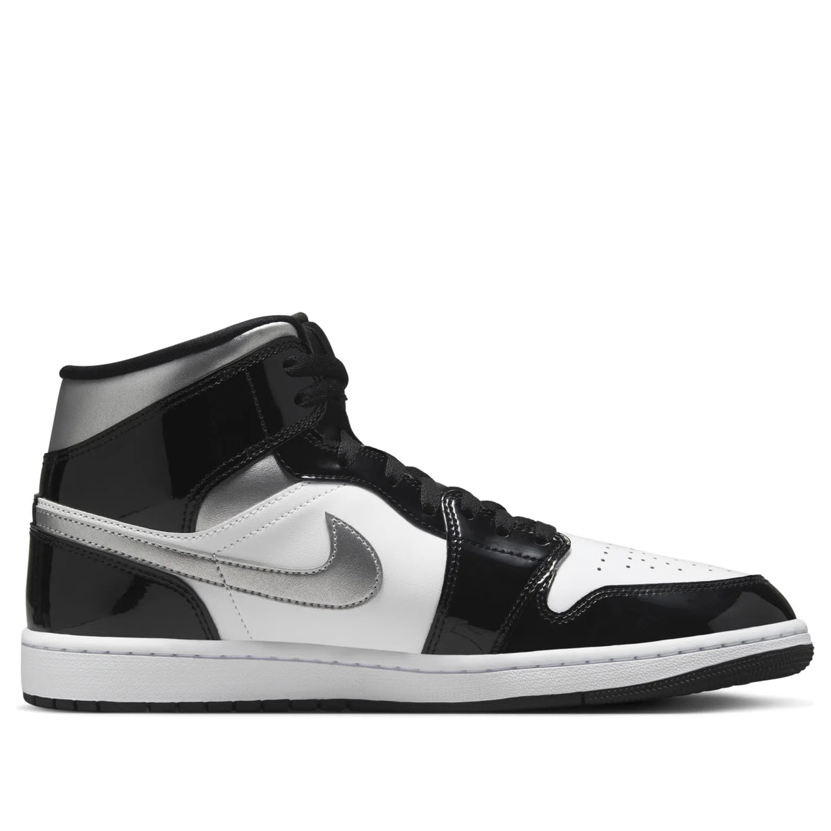 Air Jordan 1 Mid 'Black Patent'