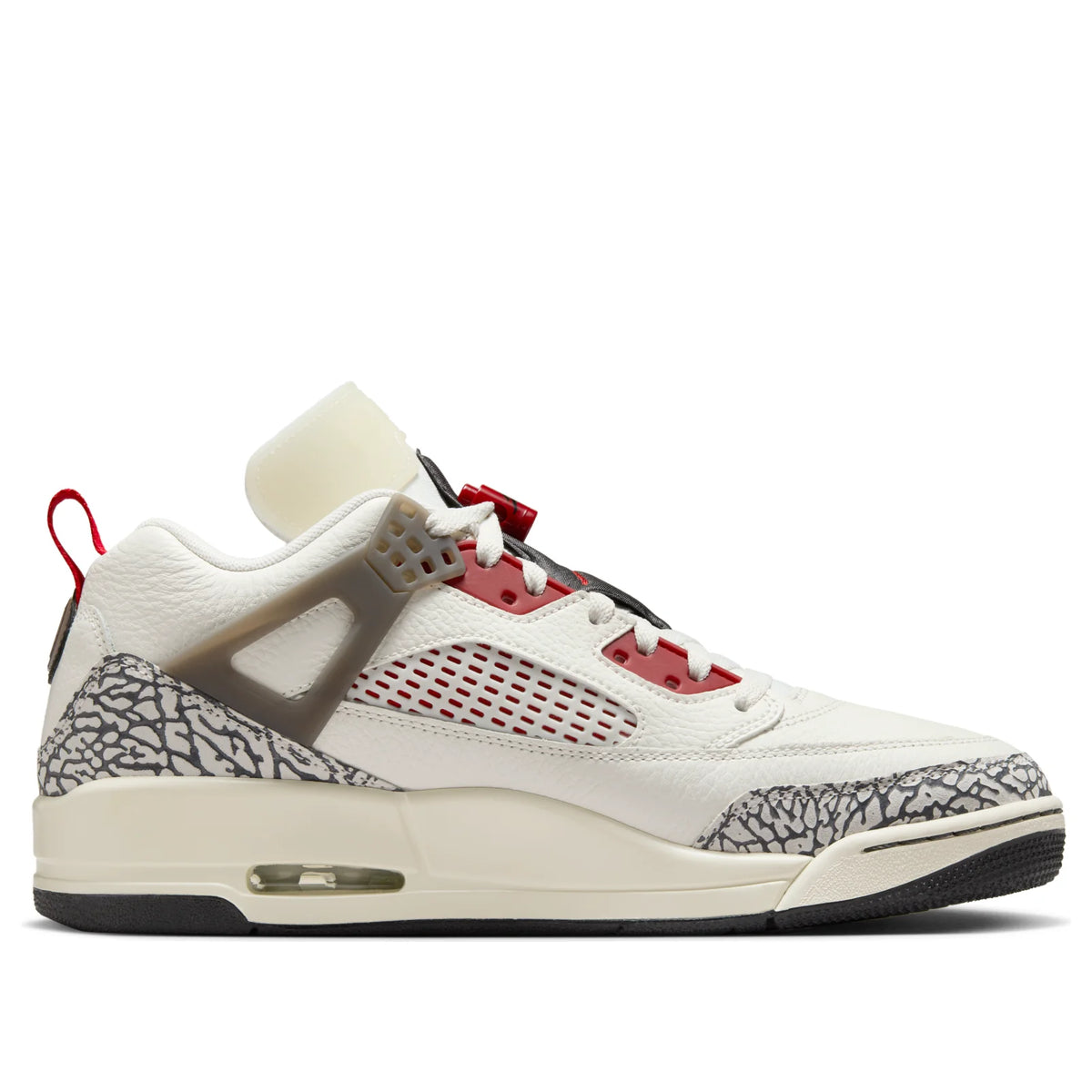 Air Jordan Spizike Low 'Sail Cement Varsity Red'