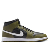 Air Jordan 1 Mid 'Black Medium Olive'