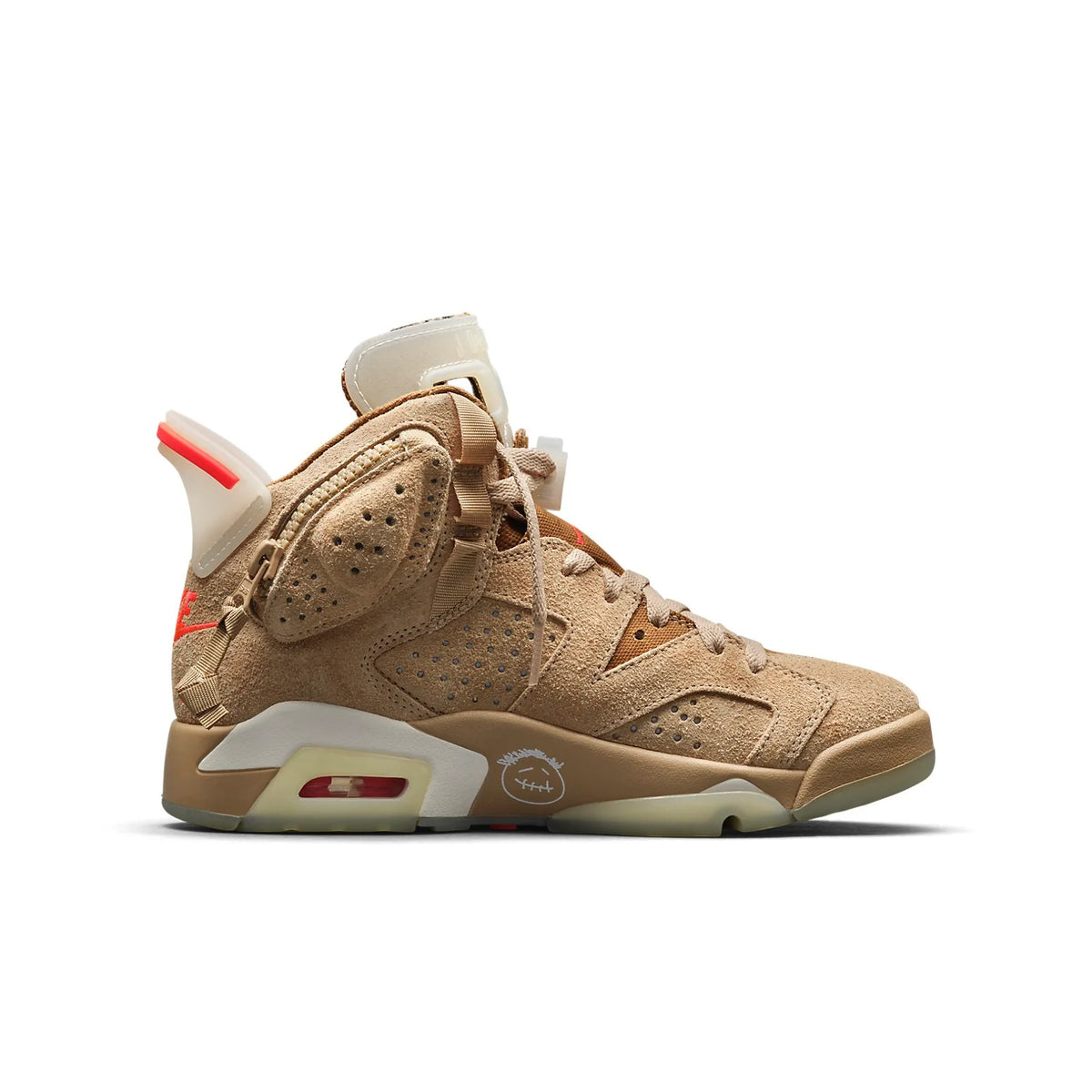 Air Jordan 6 Retro x Travis Scott 'British Khaki'