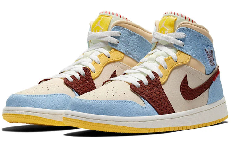 Air Jordan 1 Mid SE x Maison Chateau Rouge 'Fearless'