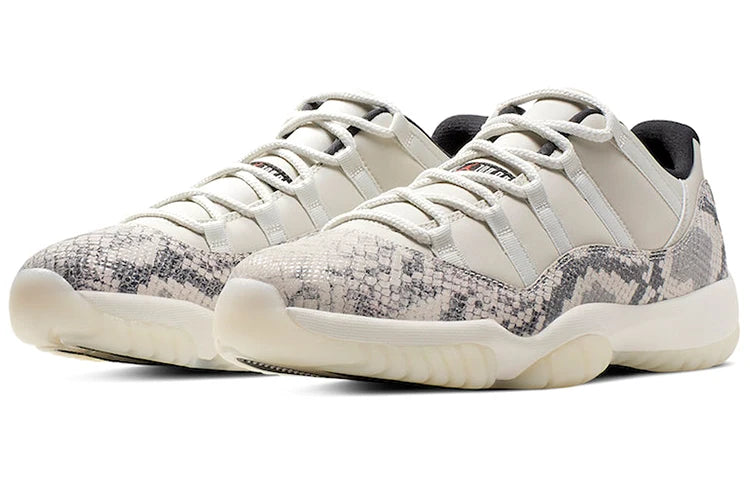 Air Jordan 11 Retro Low 'Light Bone Snakeskin'
