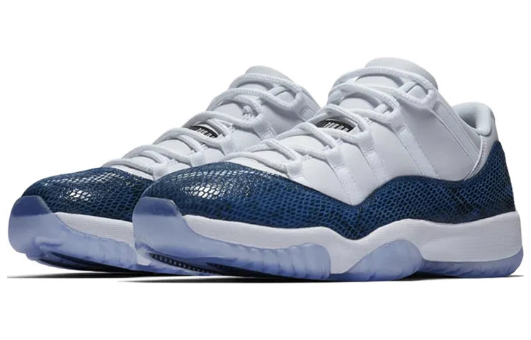 Air Jordan 11 Retro Low 'Navy Snakeskin'