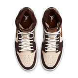 Air Jordan 1 Mid SE 'Cream Dark Chocolate'