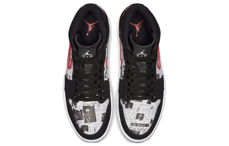 Air Jordan 1 Mid SE 'Newspaper Air Times'
