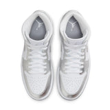 Air Jordan 1 Mid SE 'Metallic Silver'