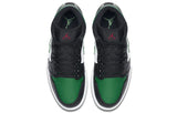 Air Jordan 1 Mid 'Green Toe'