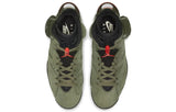 Air Jordan 6 Retro x Travis Scott 'Olive'
