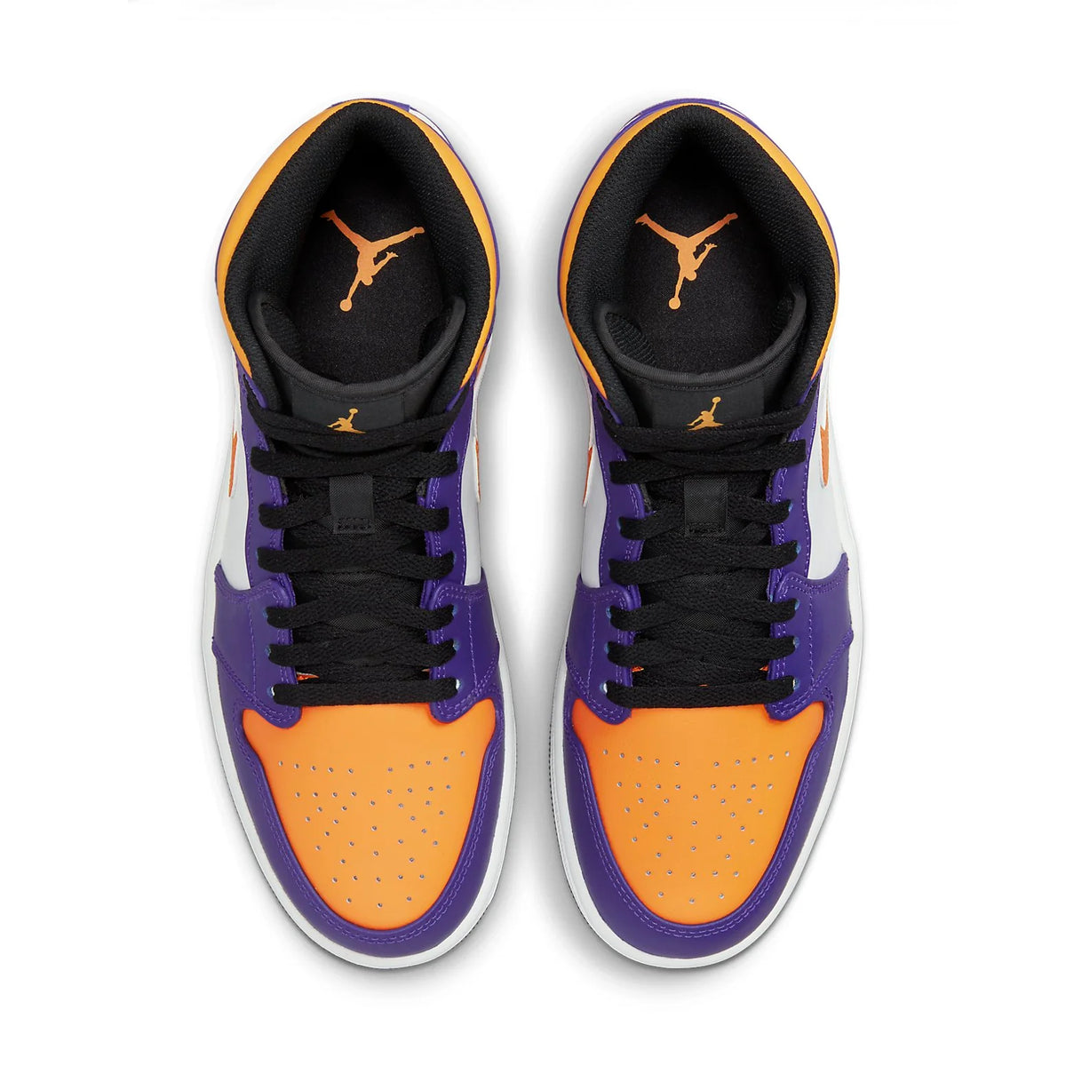 Air Jordan 1 Mid 'Lakers Purple'