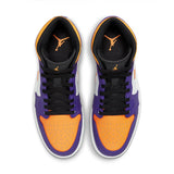 Air Jordan 1 Mid 'Lakers Purple'