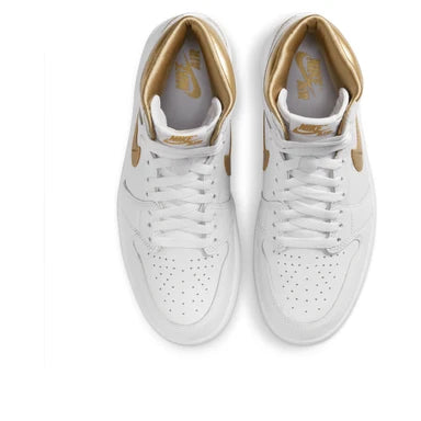 Air Jordan 1 OG 'White Metallic Gold'