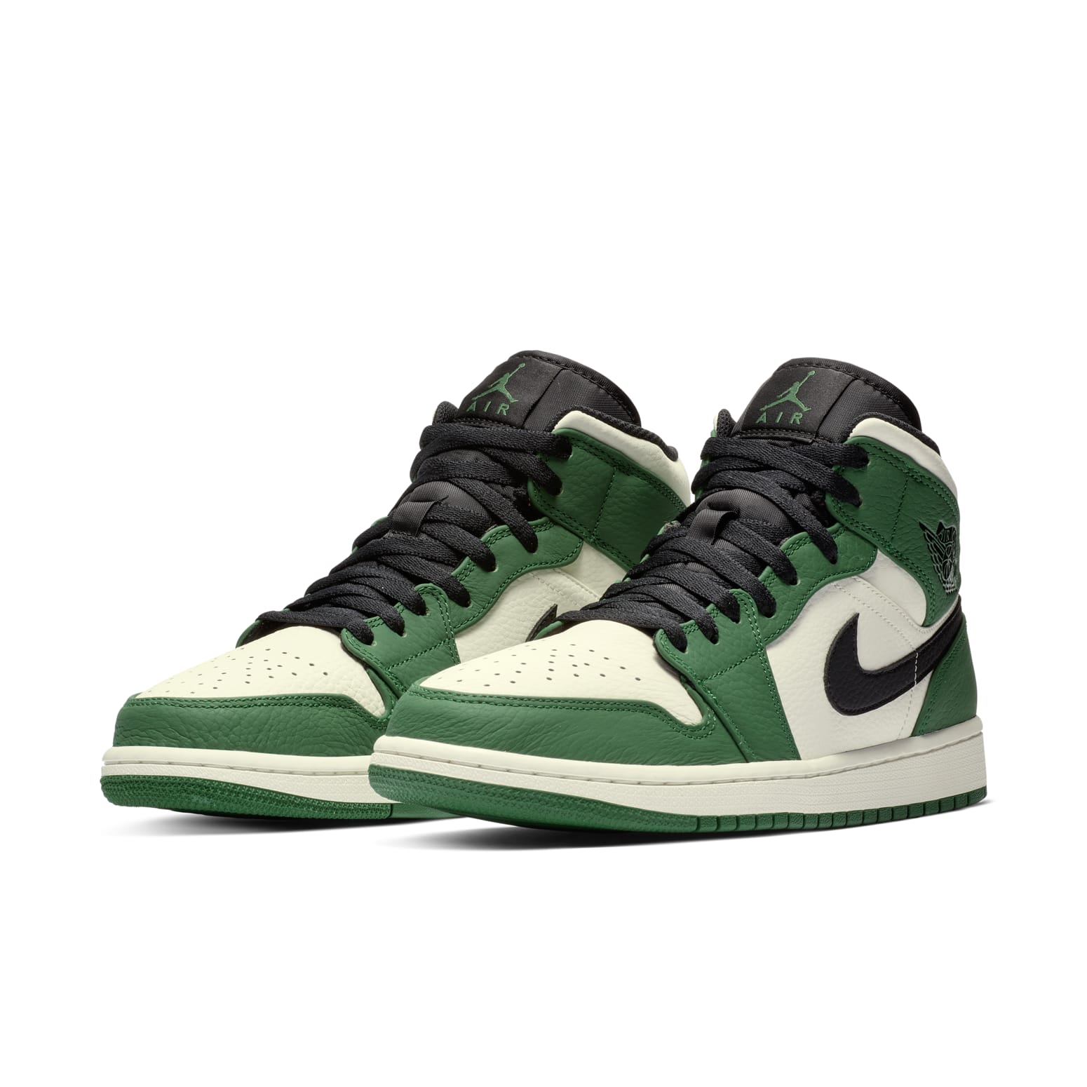 Air Jordan 1 Mid 'Pine Green'