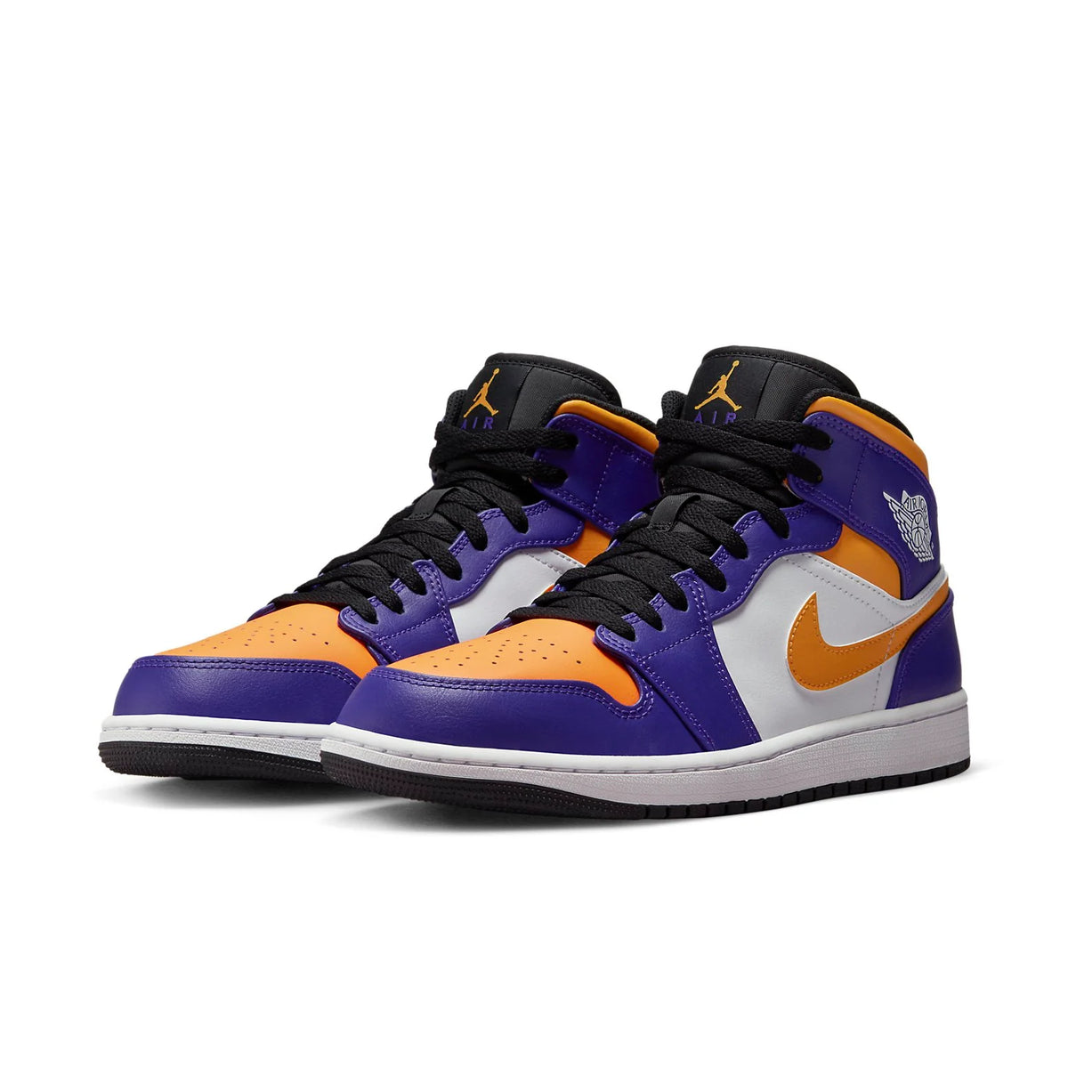 Air Jordan 1 Mid 'Lakers Purple'