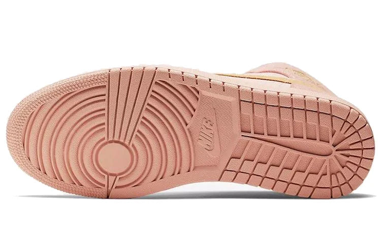 Air Jordan 1 Mid 'Coral Gold'