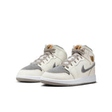 Air Jordan 1 Mid 'Grey Velvet Toe'