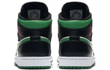 Air Jordan 1 Mid 'Green Toe'