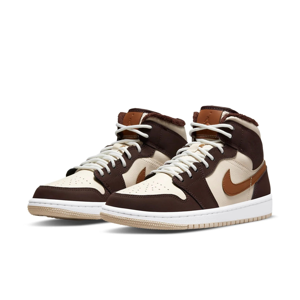 Air Jordan 1 Mid SE 'Cream Dark Chocolate'