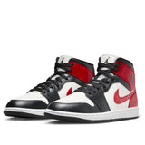 Air Jordan 1 Mid 'Black Toe'