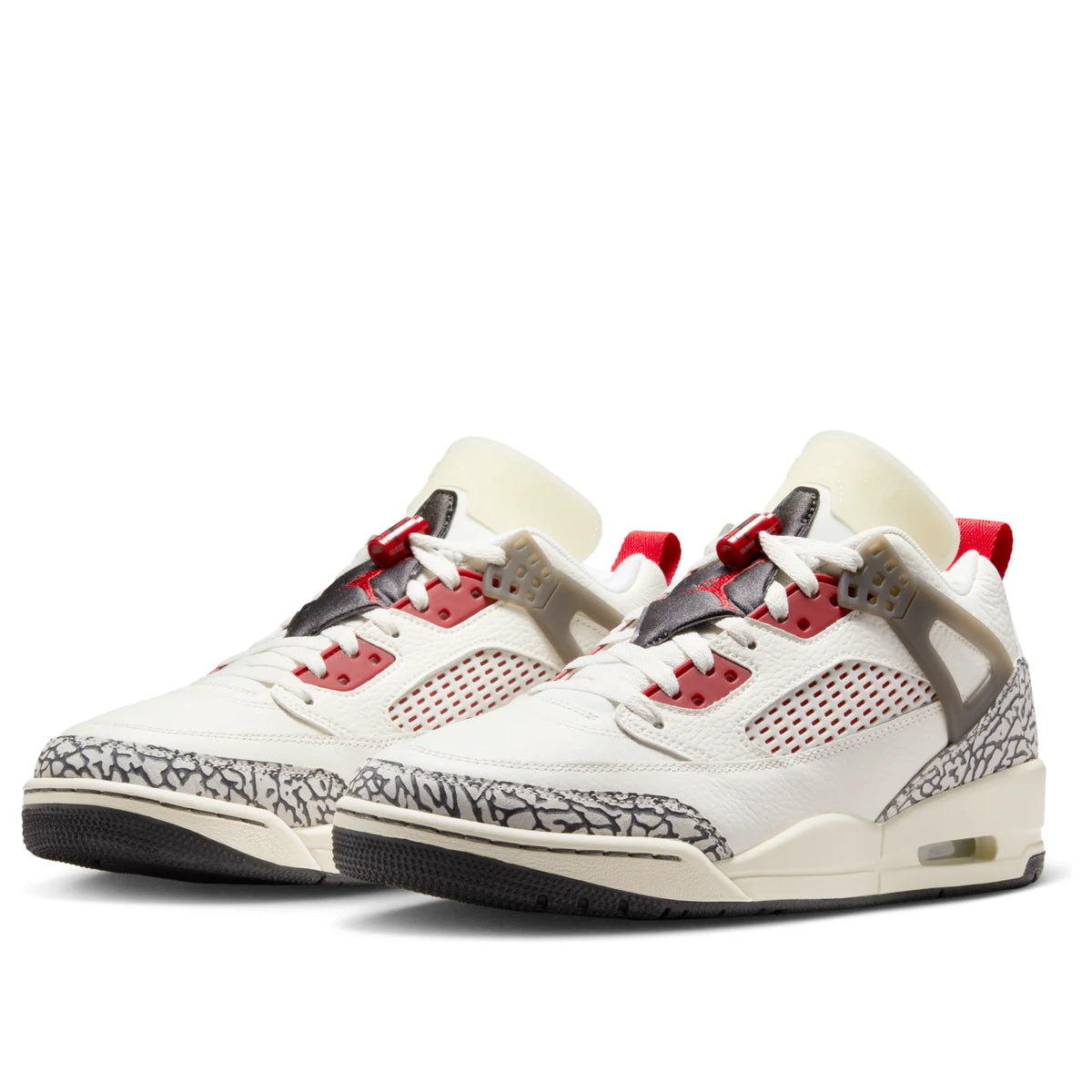Air Jordan Spizike Low 'Sail Cement Varsity Red'