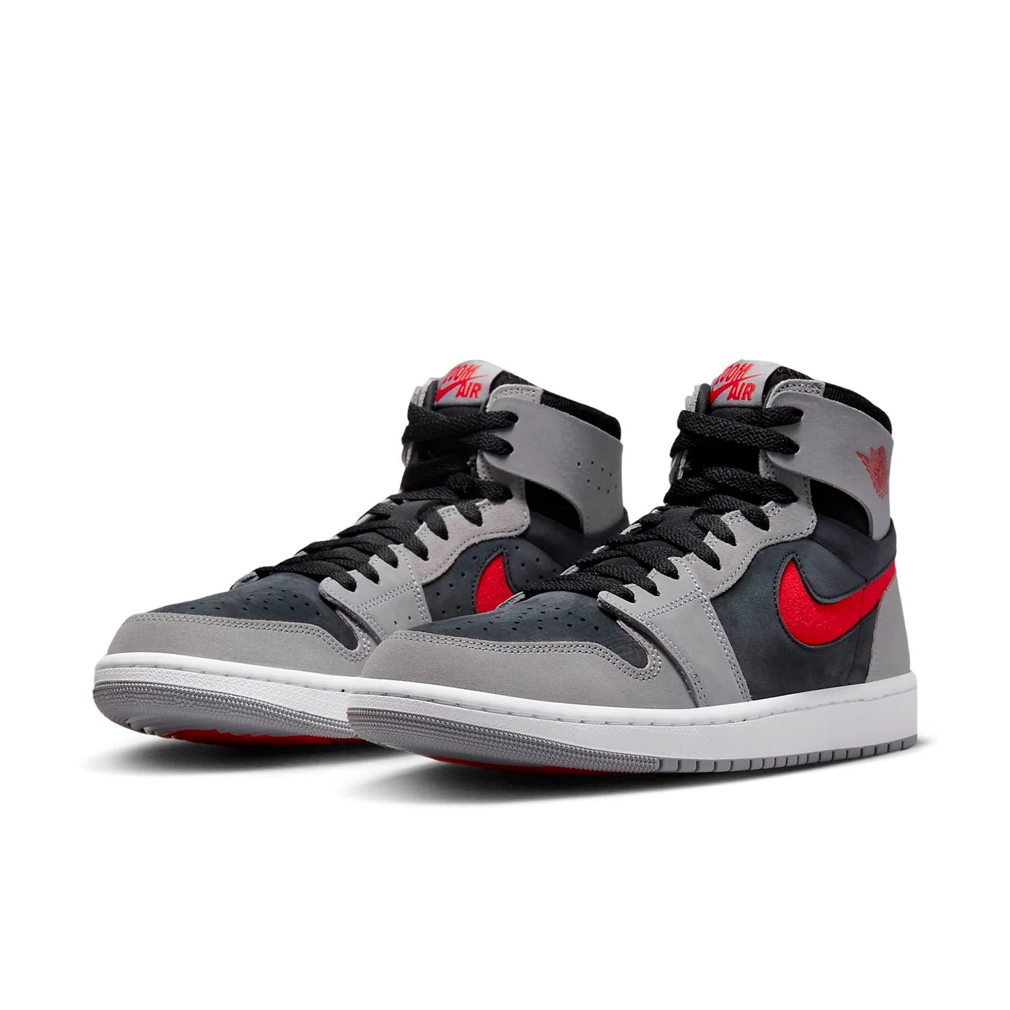 Air Jordan 1 High Zoom Air CMFT 2 'Black Fire Red Cement'