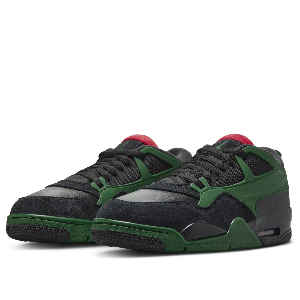 Air Jordan 4 RM 'Black Gorge Green University Red'