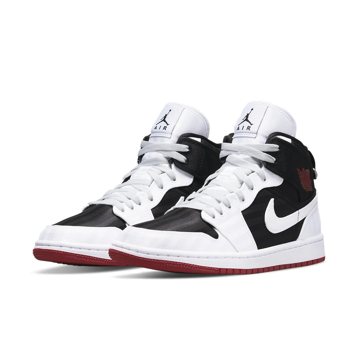 Air Jordan 1 Mid SE Utility 'White Black Gym Red'