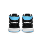 Air Jordan 1 Mid 'University Blue Black White'