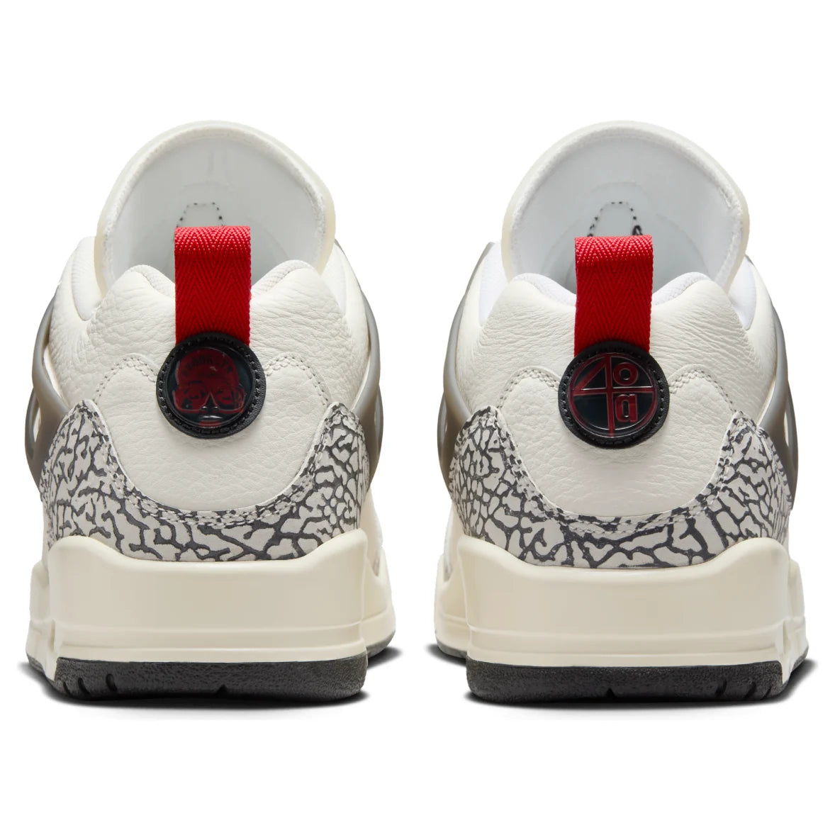 Air Jordan Spizike Low 'Sail Cement Varsity Red'