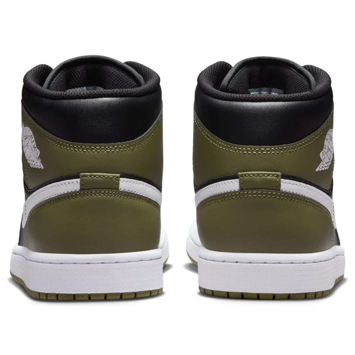 Air Jordan 1 Mid 'Black Medium Olive'