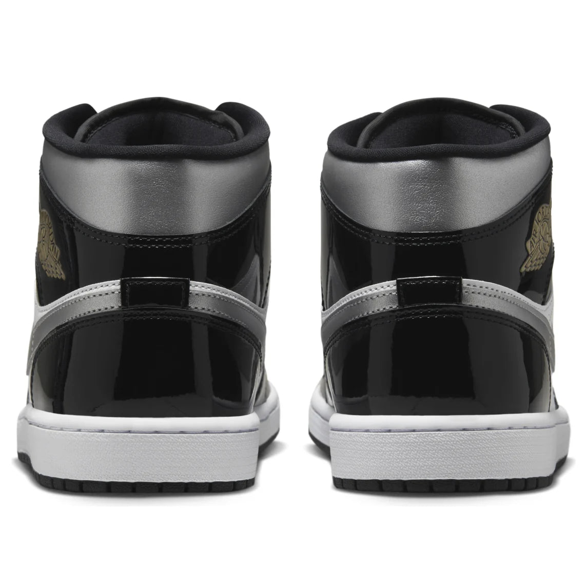 Air Jordan 1 Mid 'Black Patent'