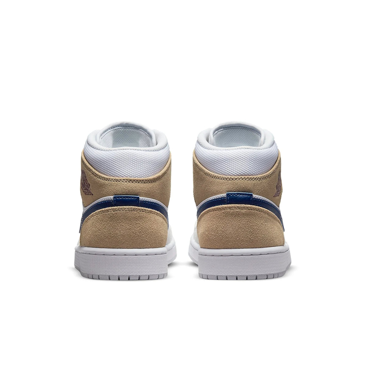 Air Jordan 1 Mid 'White Khaki Blue Void'