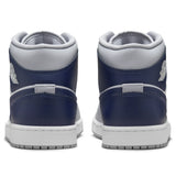 Air Jordan 1 Mid 'Wolf Grey Midnight Navy'