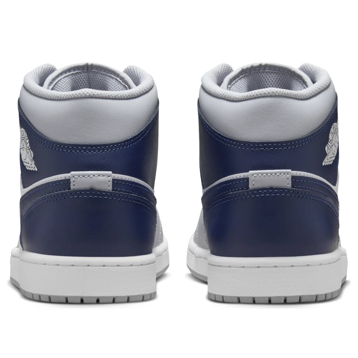 Air Jordan 1 Mid 'Wolf Grey Midnight Navy'