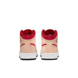 Air Jordan 1 Mid 'Light Curry Cardinal Red'
