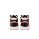 Air Jordan 1 Mid 'Black Pink Crimson'