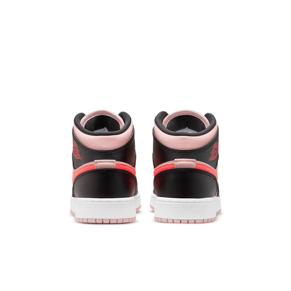 Air Jordan 1 Mid 'Black Pink Crimson'