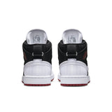 Air Jordan 1 Mid SE Utility 'White Black Gym Red'