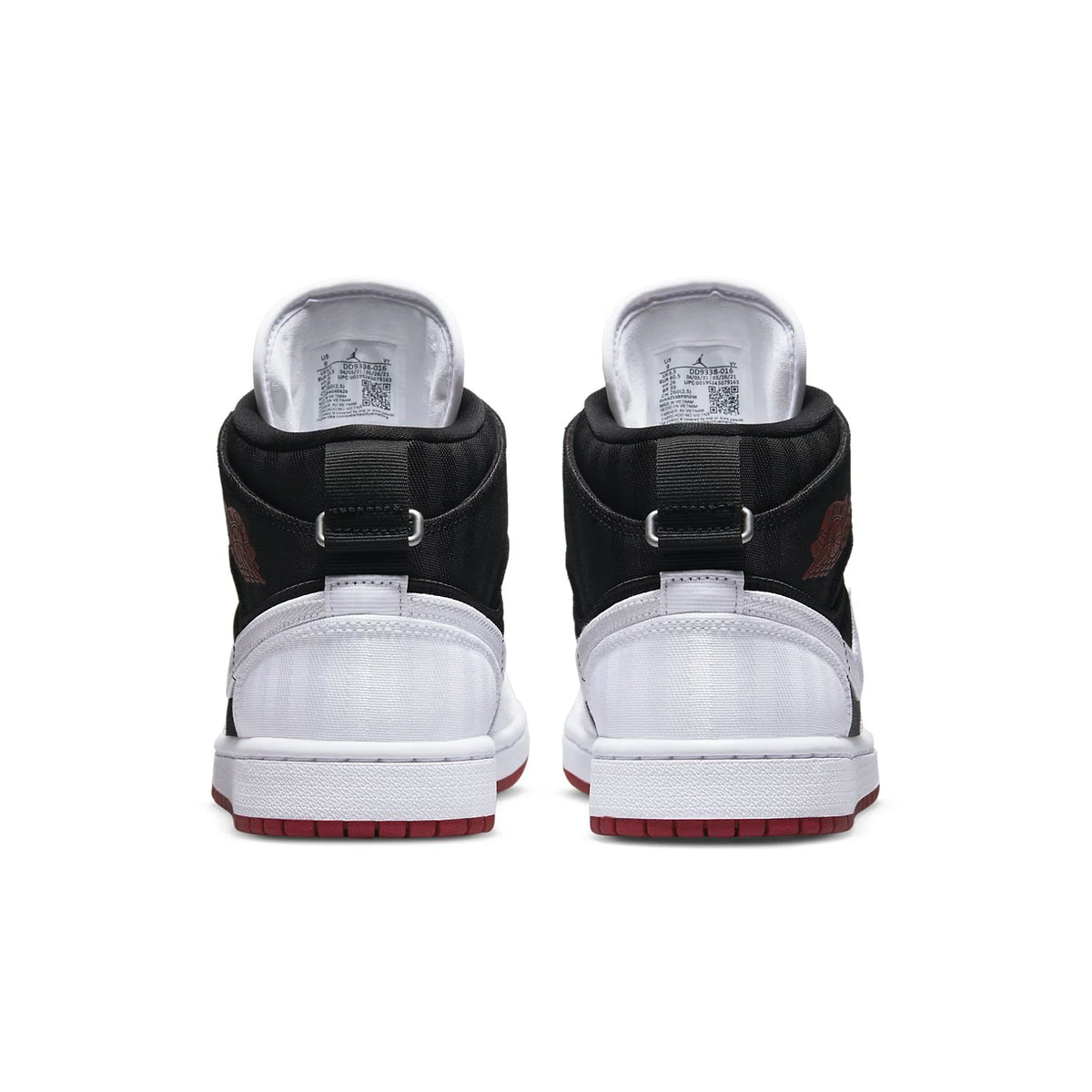 Air Jordan 1 Mid SE Utility 'White Black Gym Red'