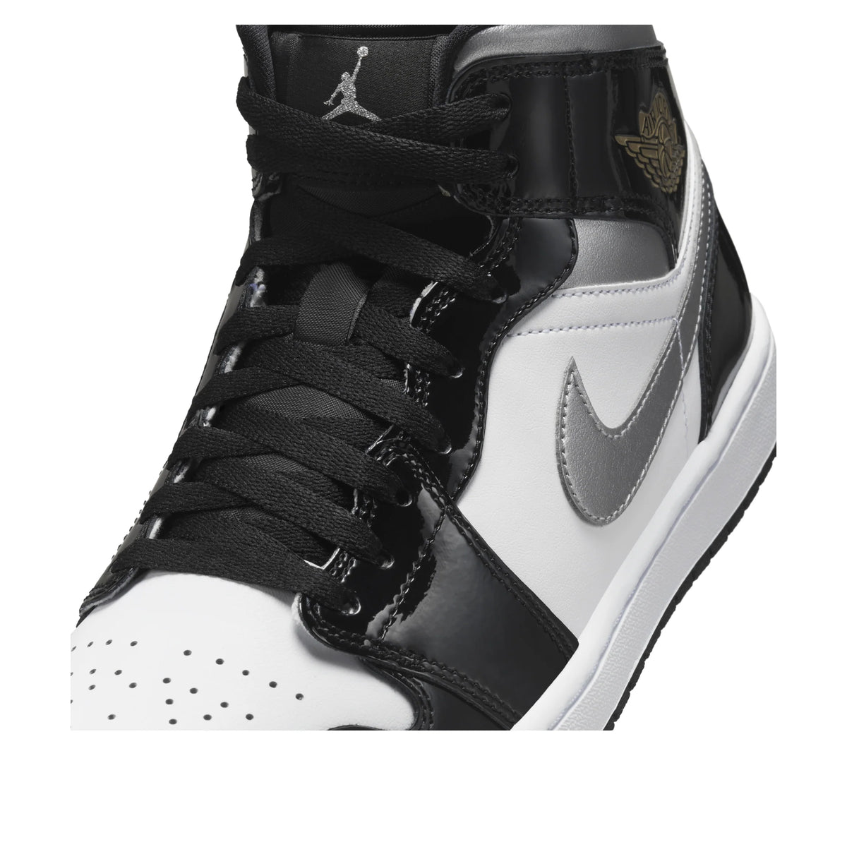 Air Jordan 1 Mid 'Black Patent'