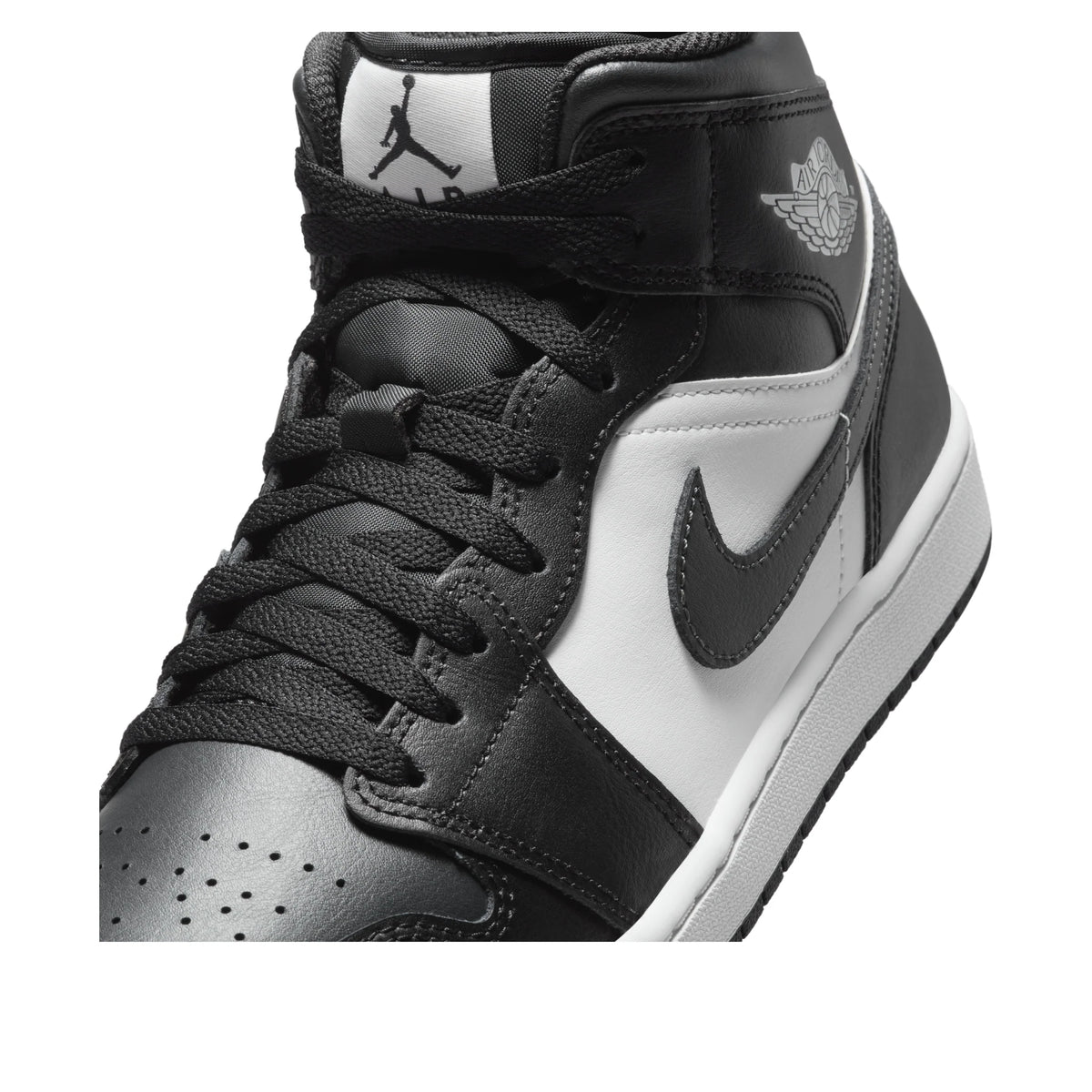 Air Jordan 1 Mid 'Off Noir Toe'