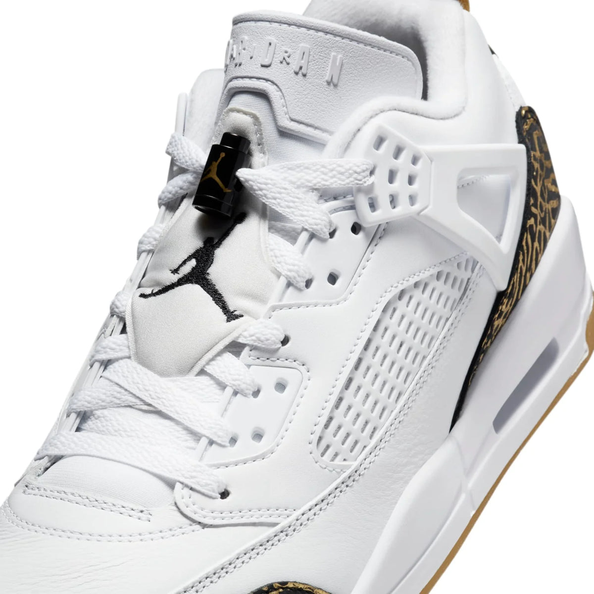Air Jordan Spizike Low 'White Metallic Gold'