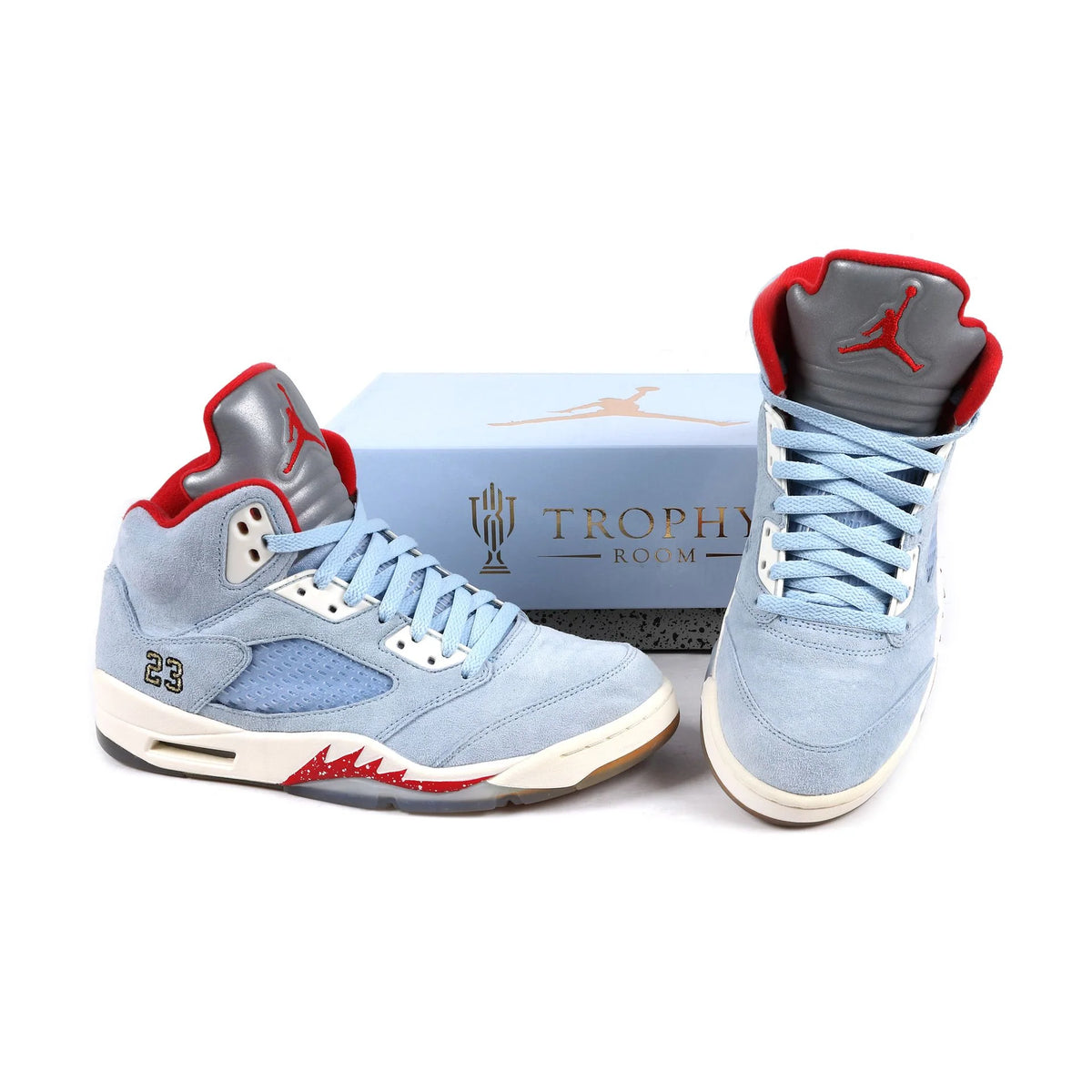 Air Jordan 5 Retro x Trophy Room 'Ice Blue'