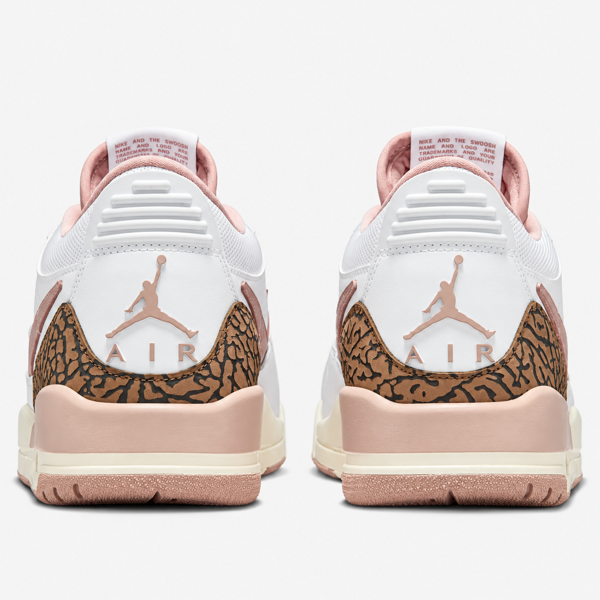 Air Jordan Legacy 312 Low 'White Archaeo Brown Sail Pink Oxford'