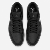Air Jordan 1 Low 'Black White Dark Smoke Grey'