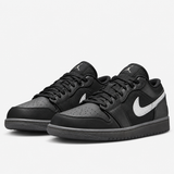 Air Jordan 1 Low 'Black White Dark Smoke Grey'